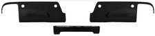 Gloss Black Rear Bumper Overlay Cap Cover For 14-18 Silverado Sierra Wsensor