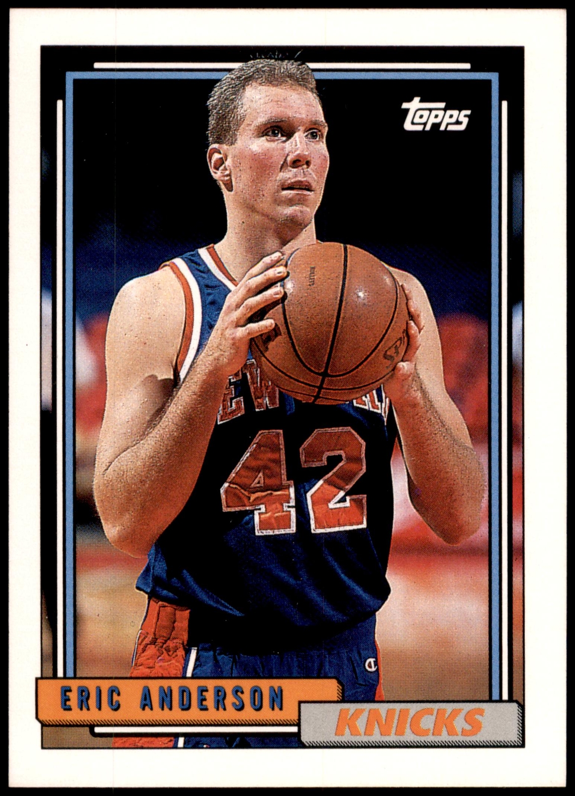 Eric Anderson #259 1992-93 Topps