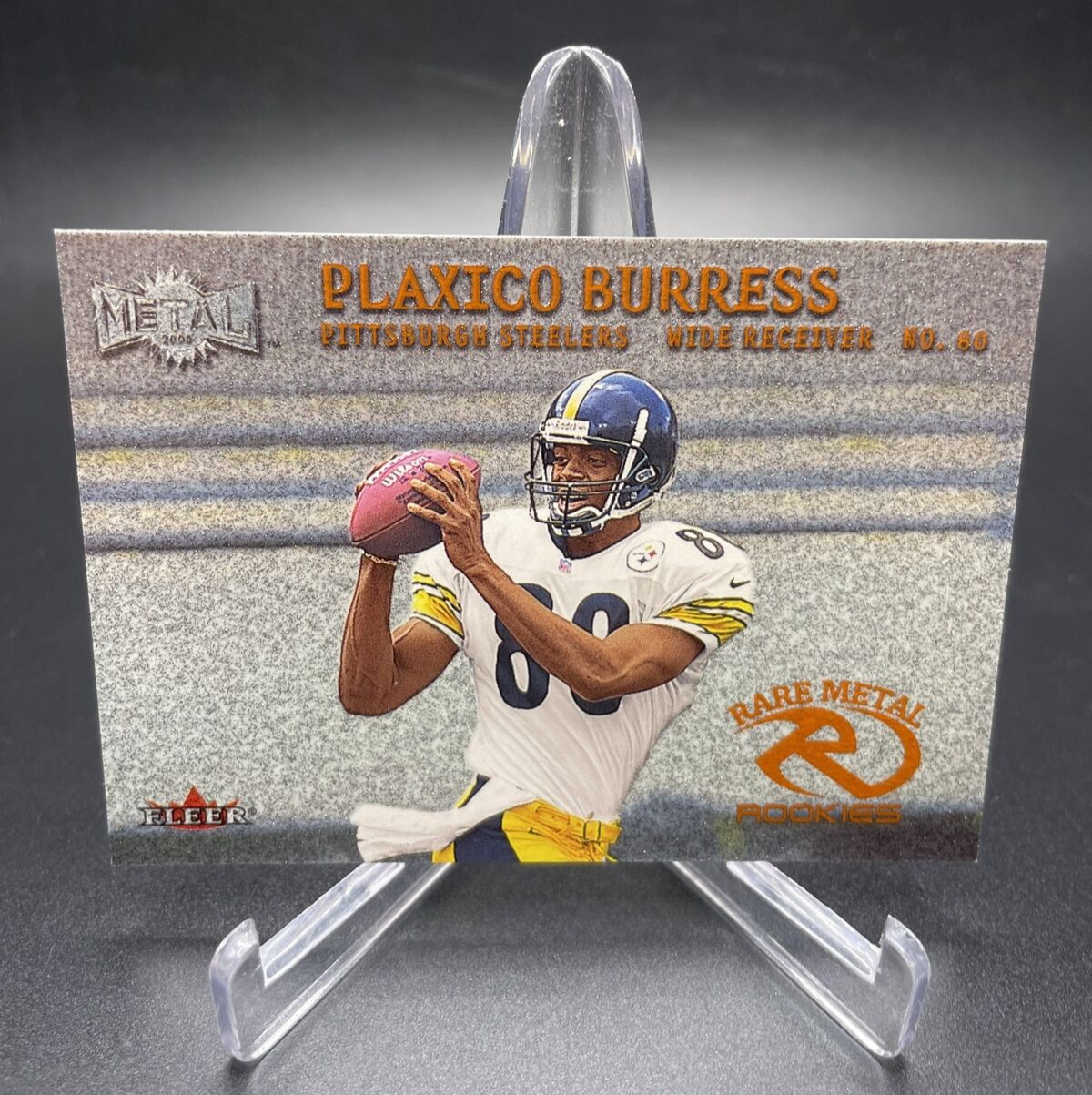 2000 Fleer Metal #256 Plaxico Burress Pittsburgh Steelers B5774