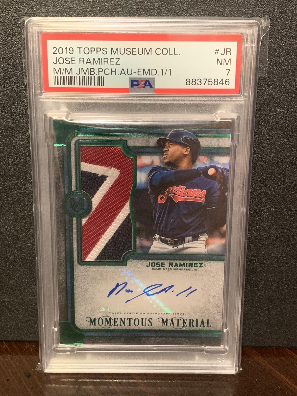 Jose Ramirez Cleveland Guardians 2019 Museum Collection Momentous 