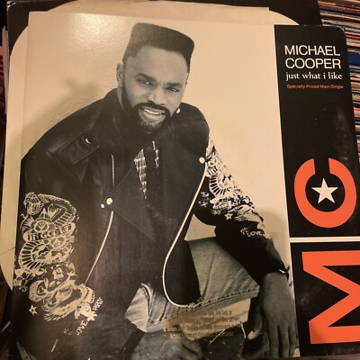 MICHAEL COOPER Just What I Like reprise  Soul LABEL VINYL 12'' Record Promo