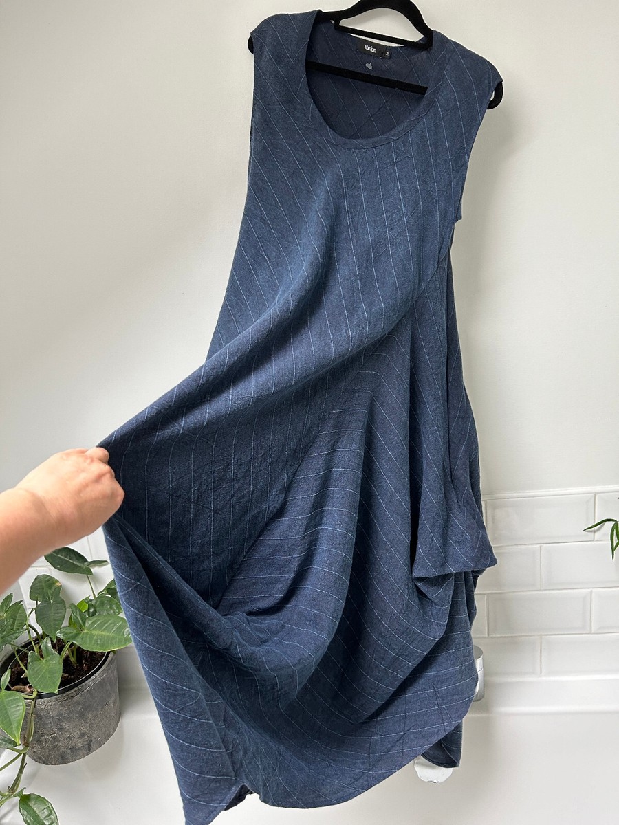 knee length dresses for ladies Linen Maxi Dress DARA – Linen Fairytales main image 0