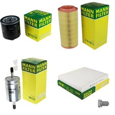 MANN-FILTER Inspektionspaket Filterset passend für Audi A2 1.4 1.6 FSI 8Z0