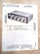 Original SAMS PHOTOFACT 404-7 HARMAN-KARDON A-120 Audio Amplifier