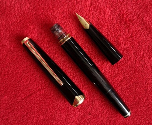 Fountain pen 1970s MONT BLANC No.121 EF 18K gold - Picture 5 of 10
