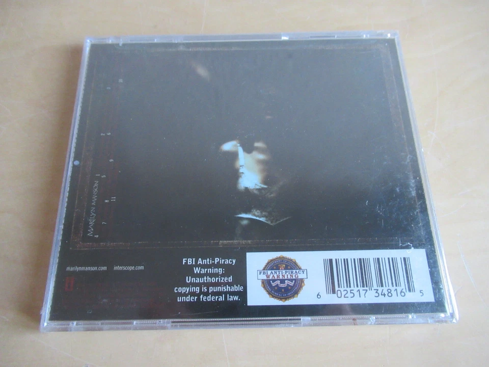 Marilyn Manson-Eat Me, Drink Me-sealed CD-OVP - Bild 2 von 3