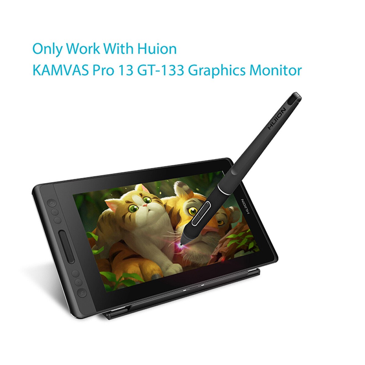 16 PW507 Battery-free Touch Screen Stylus DS For HUION KAMVAS Pro