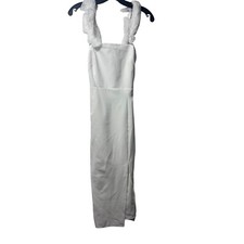 Sachin & Babi Anthropologie x BHLDN NEW Rhinestones Strap Dress Ivory Size 6