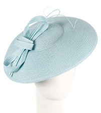 Light Blue spring racing large plate fascinator by Max Alexander. 100 AU Seller