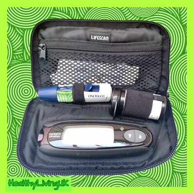 One Touch Ultra Easy Tragetasche für Diabetikermessgerät & Zubehör - UVP 29,99£