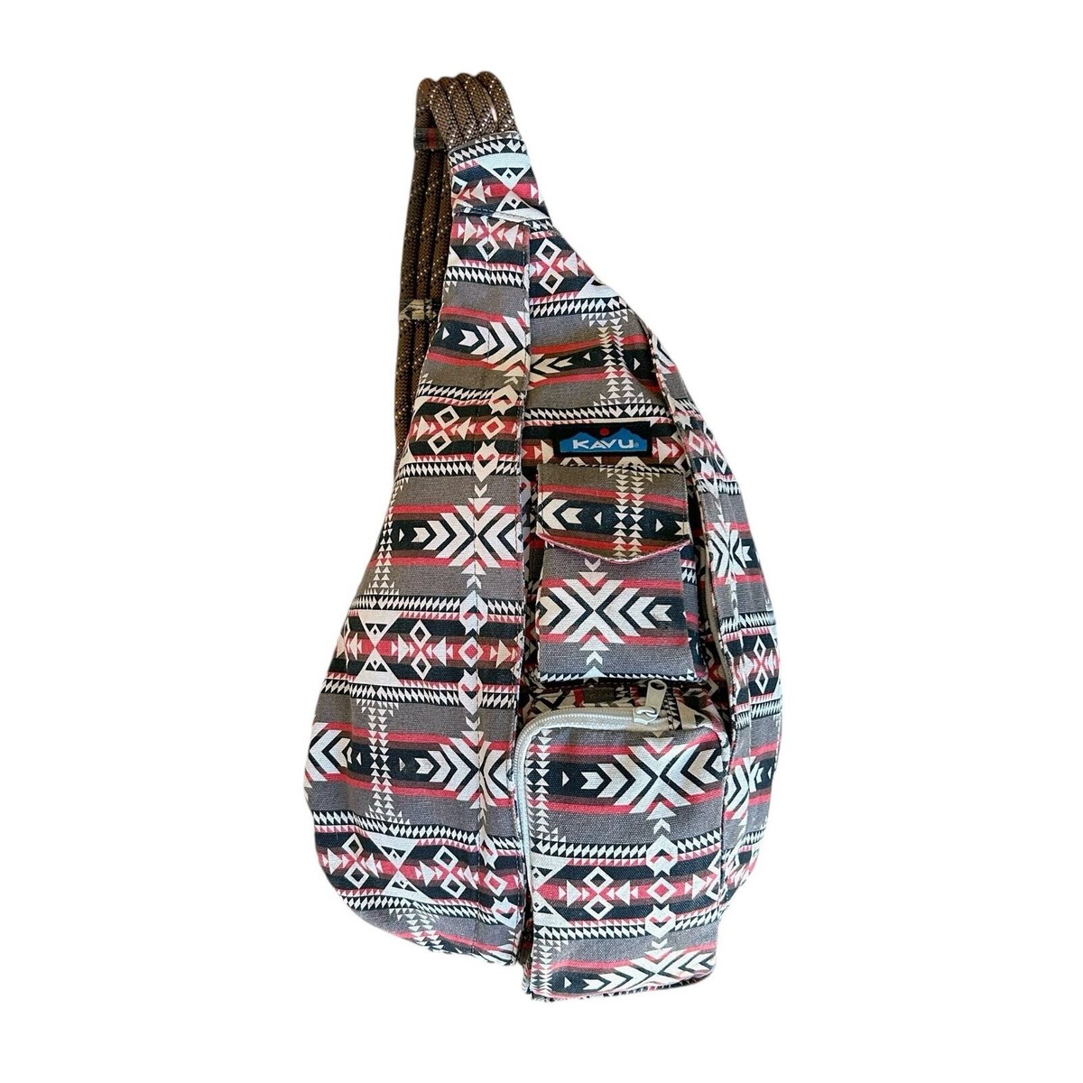 Kavu Multicolor Tribal Sling Bag KAVU Crossbody 4 Rope Sling Bag Backpack | Mercari main image 4