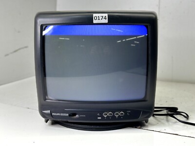 Philips Magnavox 13'' PR1308B102 Color CRT AV for Retro Gaming - No Remote
