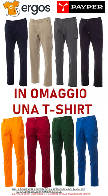 PAYPER POWER STRETCH Pantalone da Lavoro Elasticizzato Uomo con ...