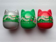 Squishmallows Mystery Squad Holiday Plush 4  Capsule  3 New 4  Capsules 