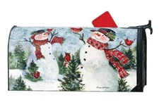 MailWraps - Mailbox Cover - Snowman Friends