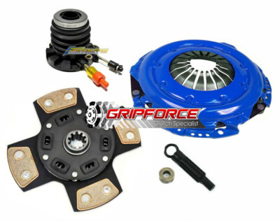 FX 4 PUCK STAGE 3 CLUTCH KIT+SLAVE for 97-08 FORD F-150 F-250 TRUCK 4.2L 4.6L