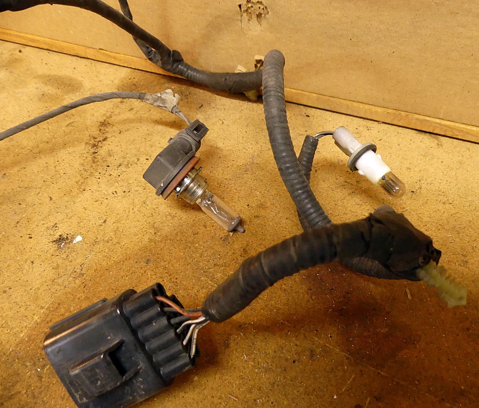 05-08 Jaguar tipo S arnés de cableado del parachoques delantero, luces antiniebla y laterales Foto 3 de 4