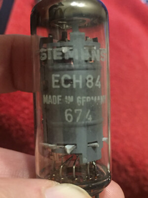 ECH84 von SIEMENS, E-RÖHRE, NOS, , Triode-Heptode UNIVERSAL, von Grosspackung!!!