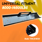 Winch Mounting Plate Cradle Steel Universal 8000lb-14500lb Trucks Trailer 4wd