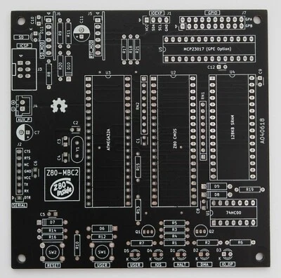 Scheda PCB Z80-MBC2 SBC