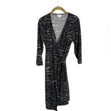 Lularoe V Neck True Wrap Dress V Neck Small