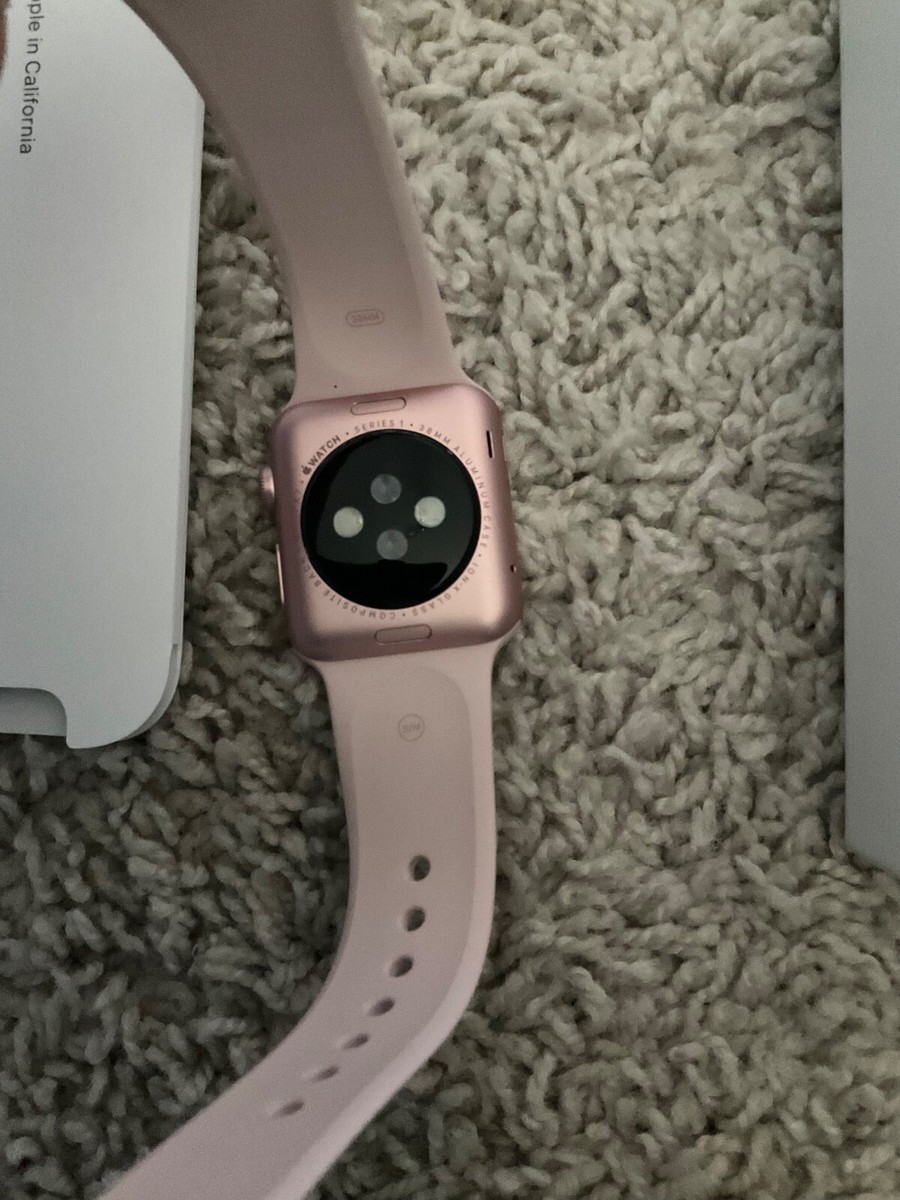 Apple Watch Series 1 38mm Rose Gold Aluminum Case with Pink  display picture 3