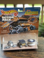 Hot Wheels Action Pack JPL Sojourner MARS ROVER Mission Accomplished 7/4/97