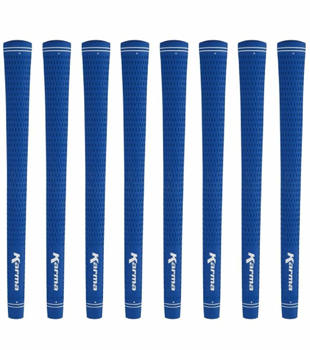 Grips - Karma Velour Tour Velvet Lady Blue Grips - 8 Grip Set - New!