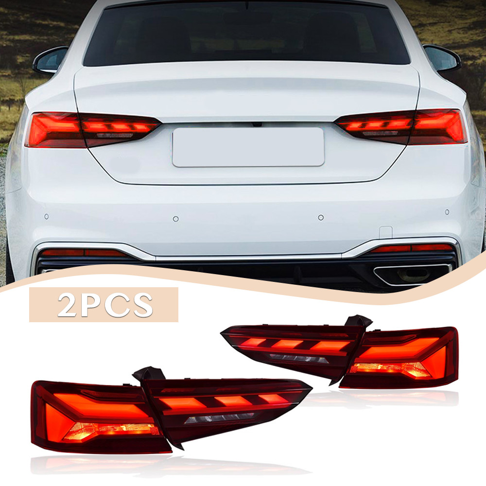 For Audi A5 2017-2020 S5 LED DRL Tail light Upgrade Dynamic Turn