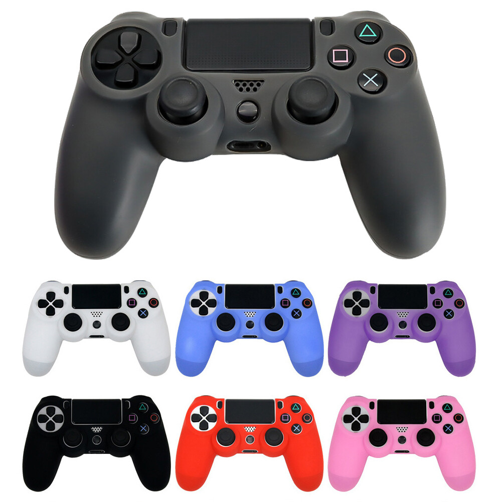 Soft Gel Case Skin For Playstation PS4 Controller Silicone Rubber Grip  Cover