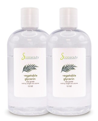 Vegetable Glycerin USP Grade Pure & Natural Non-GMO  4 oz to 10 lb