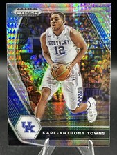 Karl Anthony Towns 2021 Panini Prizm Draft Picks Hyper #67 Kentucky Wildcats