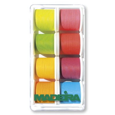 Madeira Geschenkbox - matt Nr.40 - 8 x 200m - Spulen - sortiert - 8004