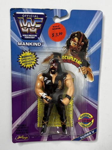 MANKIND Bend-Ems Series V 5 JusToys 1997 Bendable ...