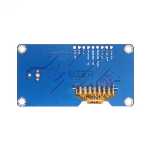 Ecran OLED 1,3 Pouces Combiné avec Module Codeur EC11 Interface I2C - Photo 7/7