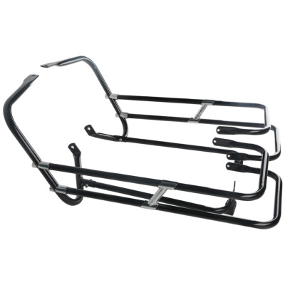 Saddlebag Twin Rail Guard Support Kit Fit For Harley Touring Road King 1997-2008