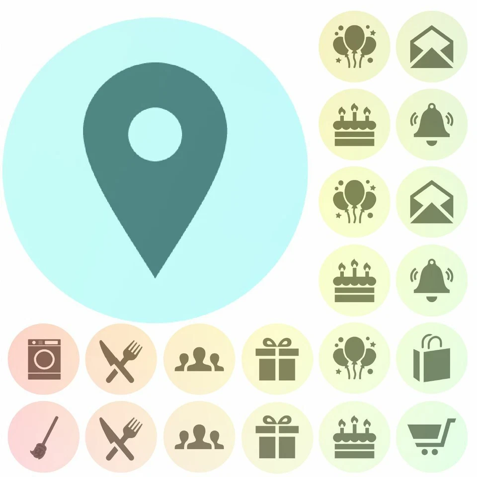 STICKER STOCKER 900 Mini Pastel Planner Dots 10mm Spot Stickers for Teachers and Planners