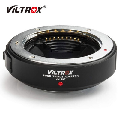 Viltrox JY-43F Auto Focus Lens Adapter 4/3 Lens To Micro M4/3 for GH5 EP-3 E-PM1