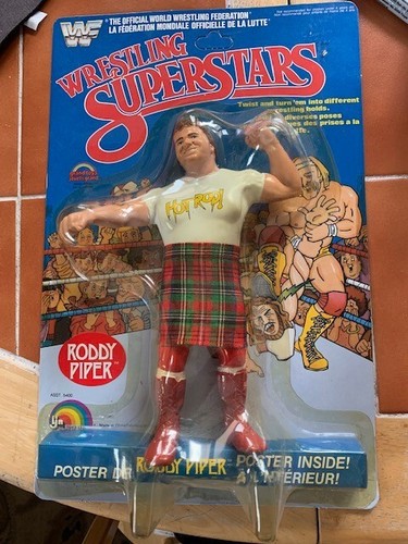 LJN WWF WRESTLING SUPERSTARS, RODDY PIPER. 1985...