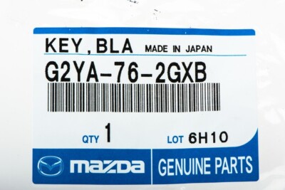 Mazda G2YA762GXB Genuine OEM Factory Original Key for sale online