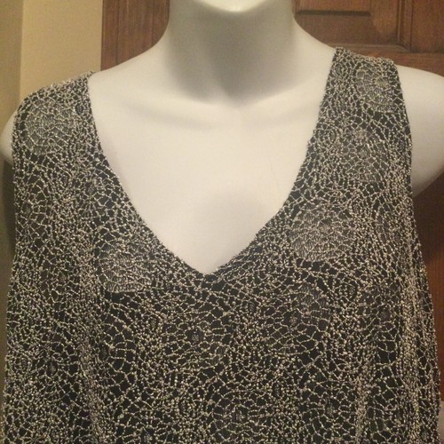 J. Valdi Scoop Neck Swim Cover Up Dress Size X-Large Vacation Resort Lightweight - Picture 6 of 10