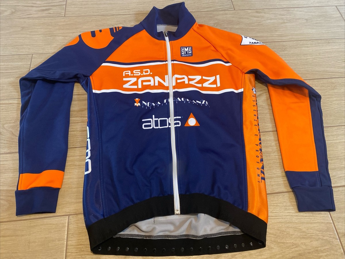 Mtb Abbigliamento Ciclismo Invernale Santini Maglia Ciclismo