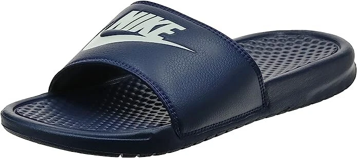 Sandali slip on uomo Nike Benassi JDI taglia 6 5 blu navy