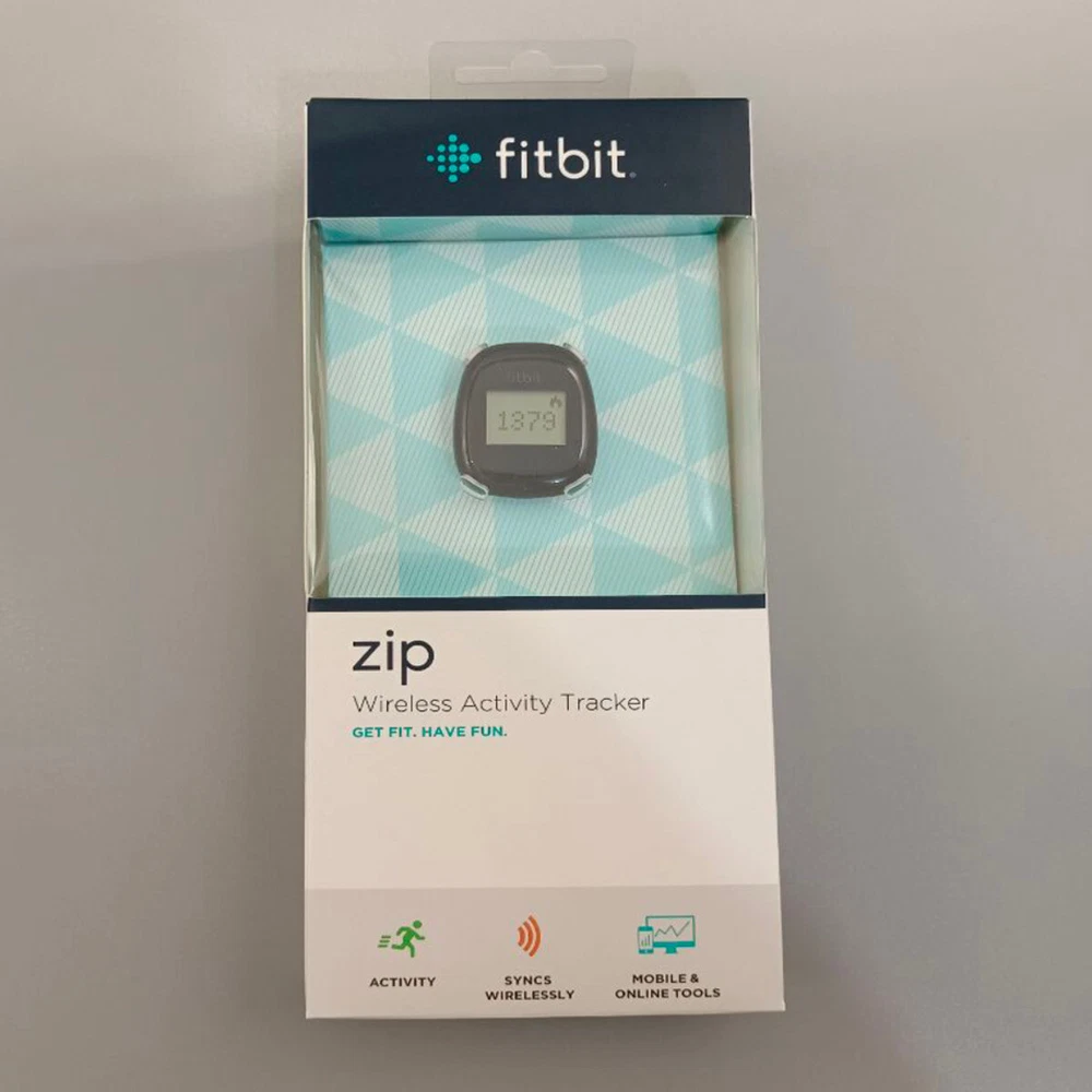 New Fitbit Zip Wireless Activity Tracker - Blue/Red/Green/White - US Version