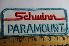 Vintage Schwinn Paramount Bike patch Bicycle Two Wheeler Cycle NOS 70's