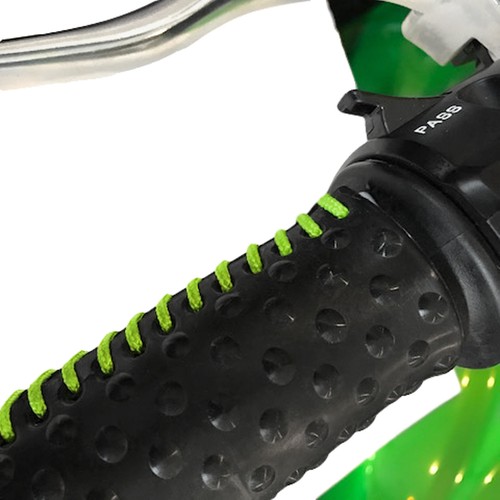 Better than Leather Motorcycle Hand Grip Throttle Covers Wraps - Frog Grips - Foto 10 di 15