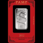 Pamp 2012 Lunar Dragon Silver 1 oz