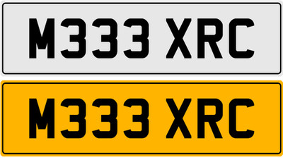 M333 XRC MARCO MARK MARKY MARCUS PRIVATE REGISTRATION NUMBER PLATE UK