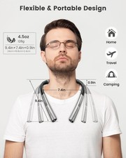 Glocusent Rechargeable LED Neck Reading Light – Hands-Free, OPEN BOX/ BRAND NEW