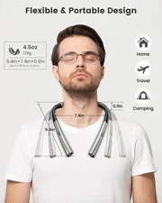 Glocusent Rechargeable LED Neck Reading Light – Hands-Free, OPEN BOX/ BRAND NEW